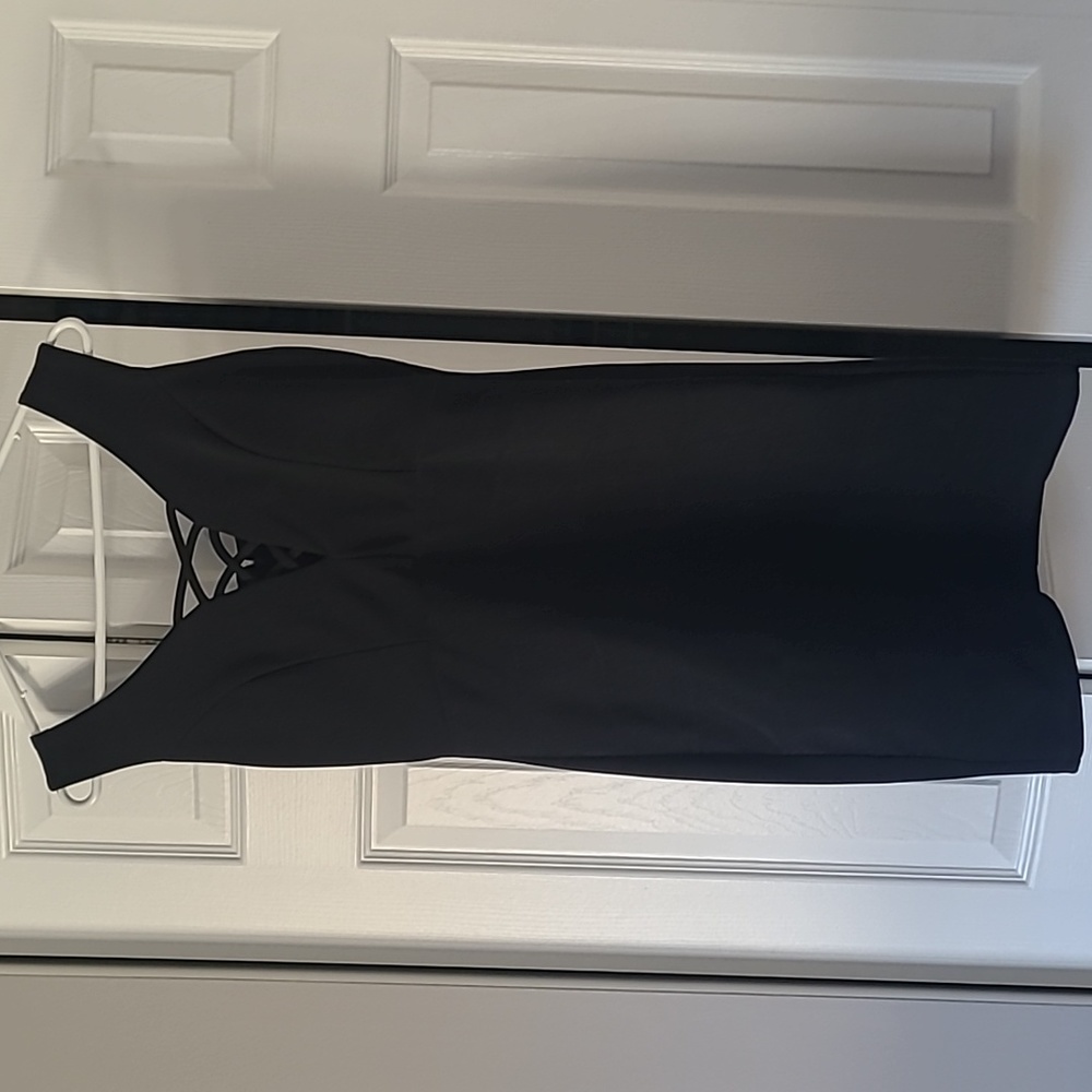 Womens Black dress above the knee